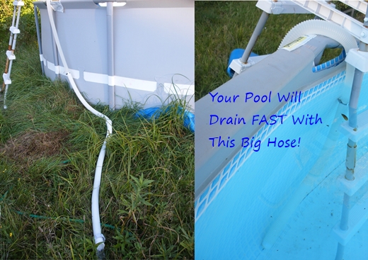 Draining Your Above Ground Swimming Pool Here Is A Quick Way To Do It